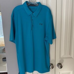 Under Armour Men's Blue/teal Polo Shirt